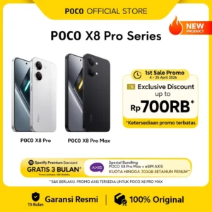 Review POCO X8 Pro Series: Monster Gaming dengan Dimensity 9500s dan Skor AnTuTu 3 Juta
