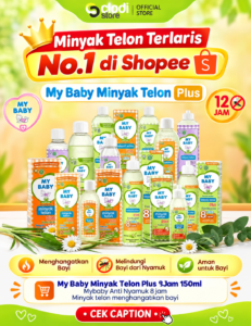 Minyak Telon Terlaris No.1 di Shopee My Baby Minyak Telon Plus